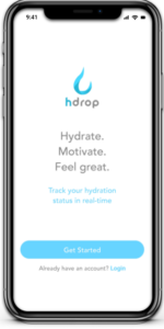 hDrop Hydration Wearable Monitor - Dehydration Sensor